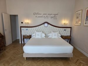 La suite di Fellini all'interno del Grand Hotel di Rimini
